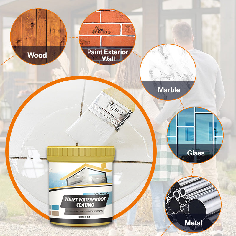 Transparent Leak-proof Waterproof Adhesive Coating