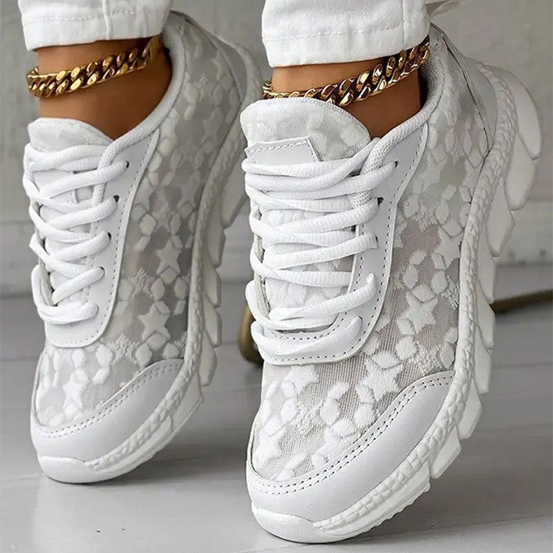 White Fashion Sneakers