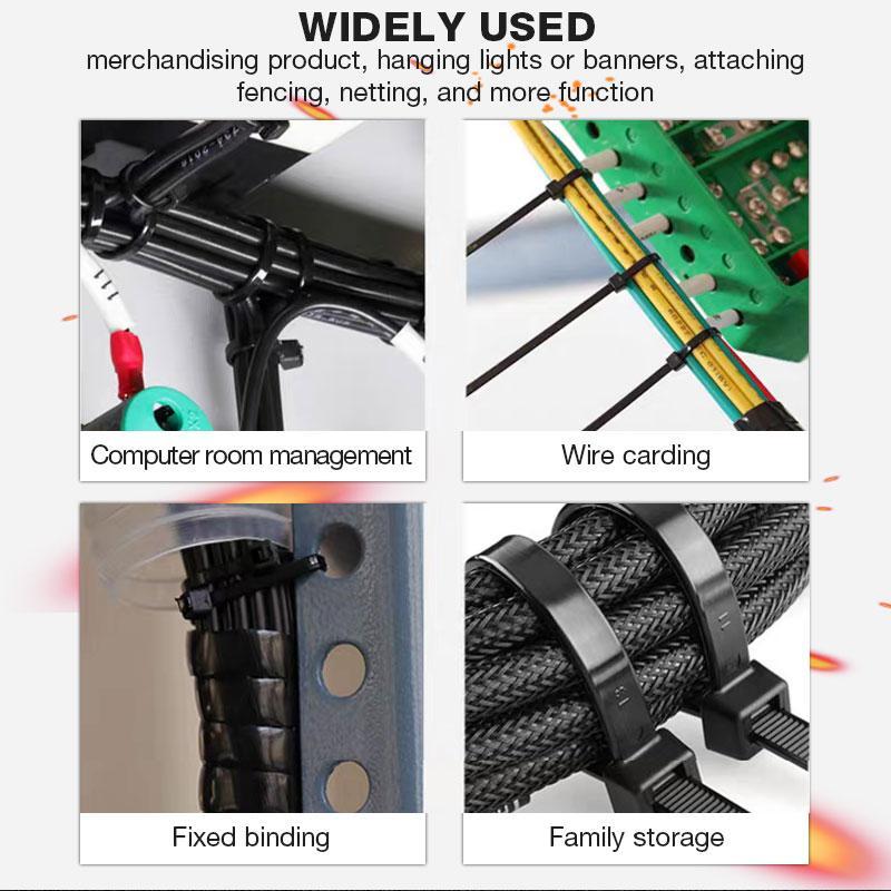 Colored Nylon Cable Zip Ties