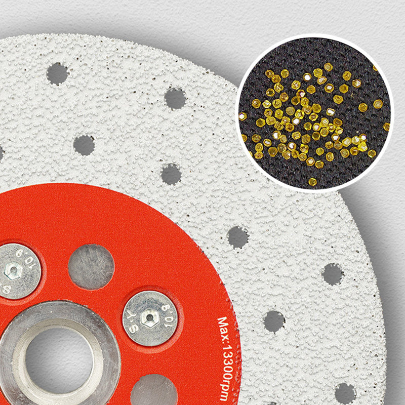 Diamond Brazed Grinding and Cutting Disc for Marble, Tile, and Stone