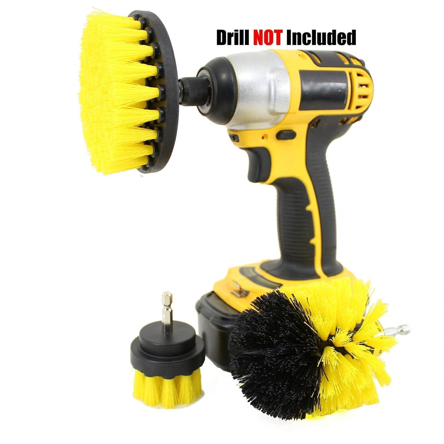 Electric Disc Soft and Hard Bristle Cleaning Brush