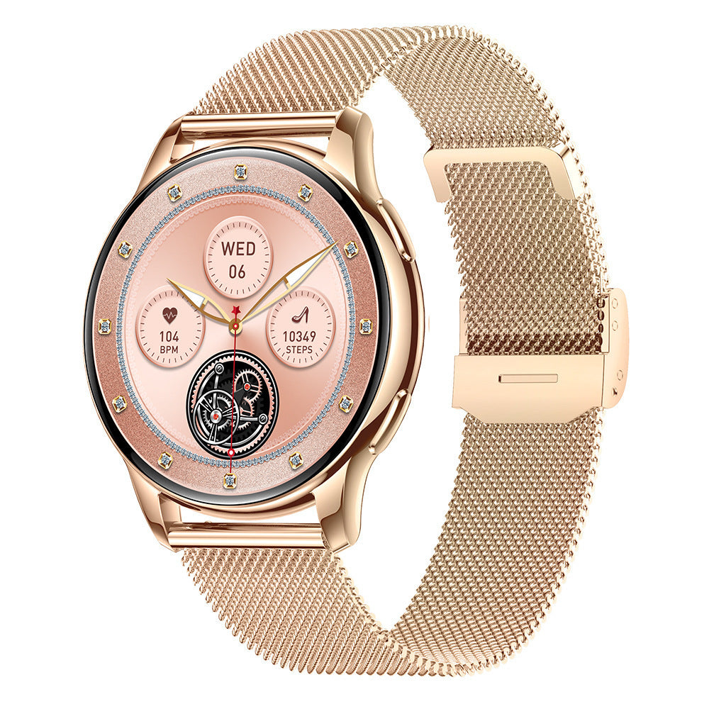 Multifunctional Round Smartwatch with Bluetooth