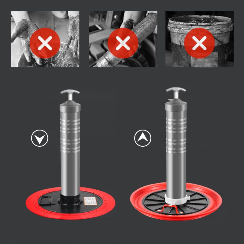Grease Gun Suction Pan