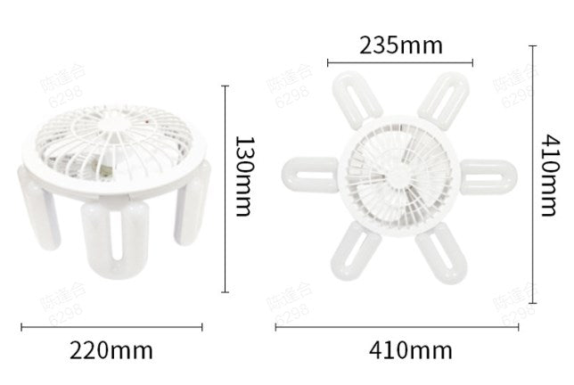 š„Hot Saleš„ Foldable Creative Fan Light