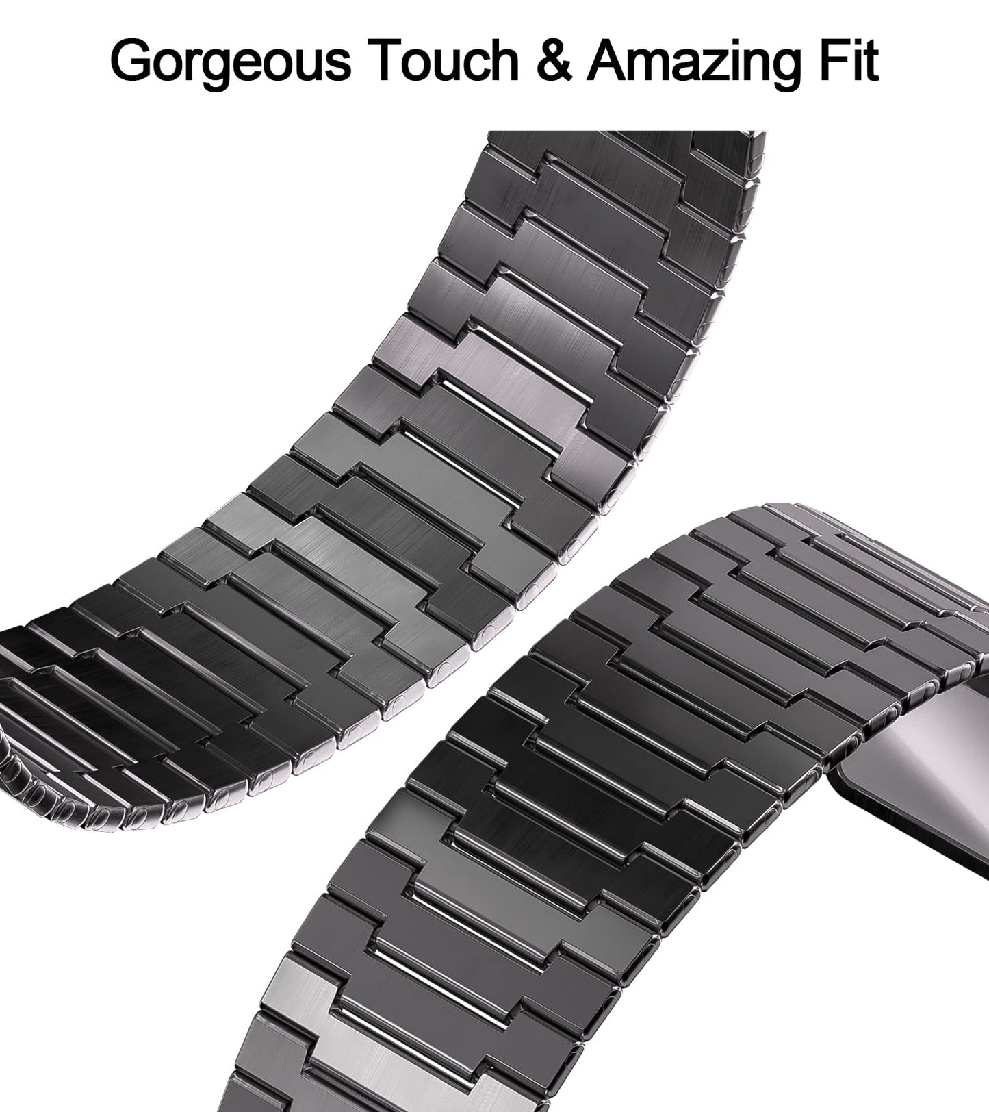 Bamboo Loopback Stainless Steel Band For Apple Watch
