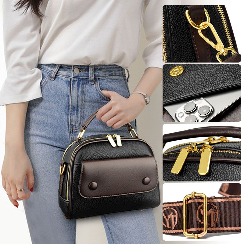 Lady’s Fashionable Small Square Bag with Large Capacity