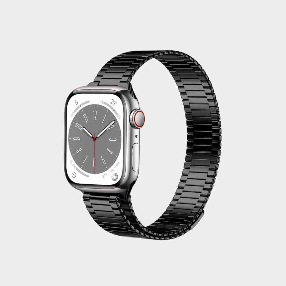 Bamboo Loopback Stainless Steel Band For Apple Watch
