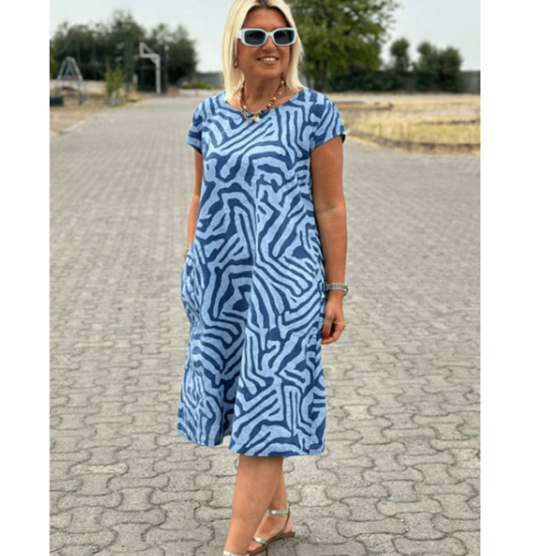 ๐2025 New Boho Vintage Casual Printed Dress