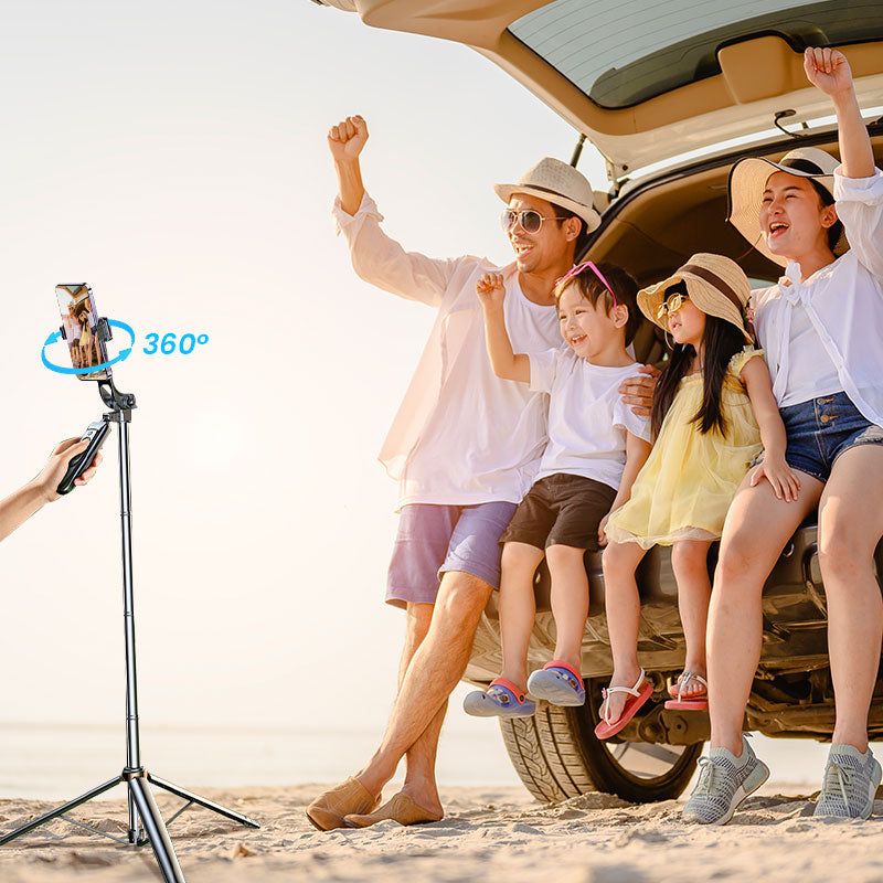 🔥50% OFF & BUY 2PCS FREE SHIPPING🔥Phone Selfie Stick Tripod with Remote