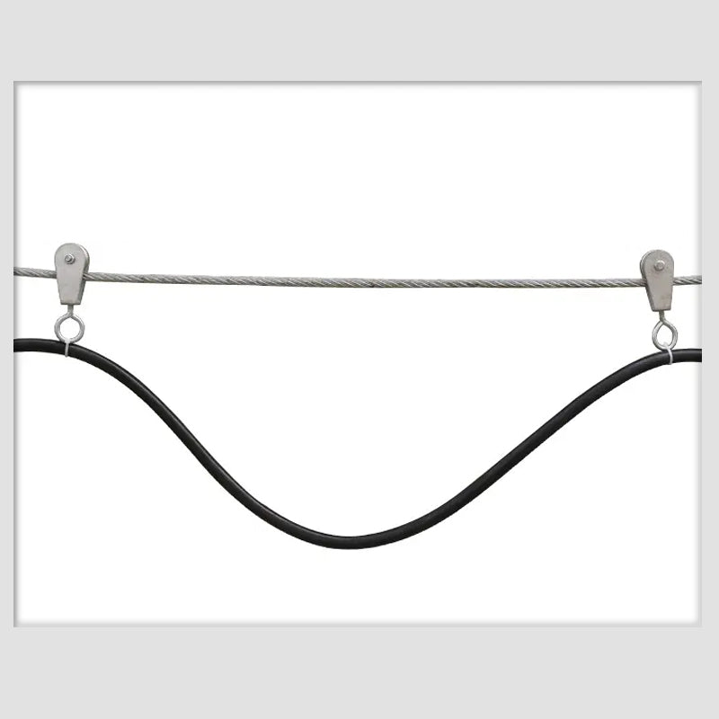 Cable Pulley Rotation Traction Wheel