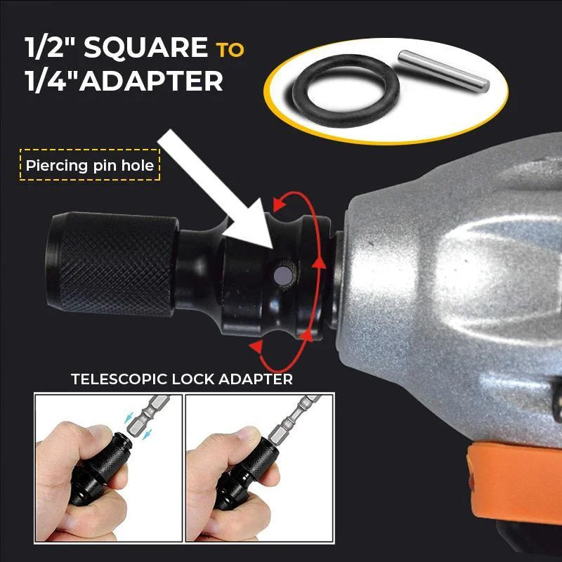 š„Last Day Big Sale 49% OFFš„ 1/4" Hex Shank Socket Converterļ¼BUY 3 GET 5 FREEļ¼