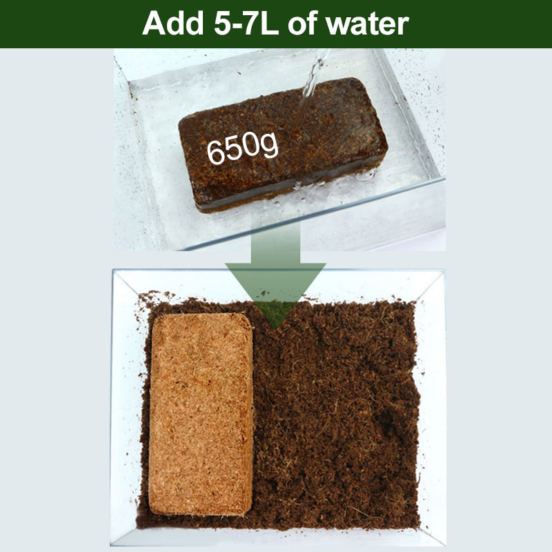 Coconut bricks nutrient soil bulk wholesale, Coconut coir seedling block, Succulent soil, Green plant fertiliser, Planting soil for flower and vegetable cultivation
