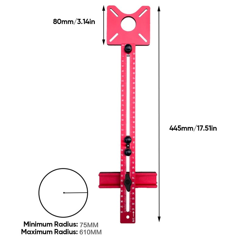 Multifunctional Auxiliary Circular Hole Positioning Tool