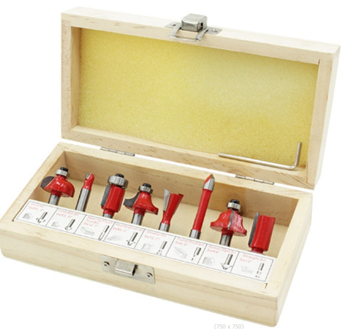 Tungsten Steel Alloy Cutter Head Slotting and Trimming Set