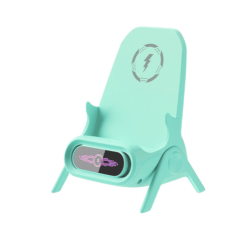 ๐ฅ2026 Mini Chair Wireless Fast Charger Multifunctional Phone Holder โ Adapts to All Phones