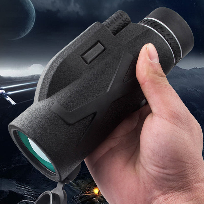 šHot Saleš80x100 Monocular Telescope with Smartphone Adapter & Tripod