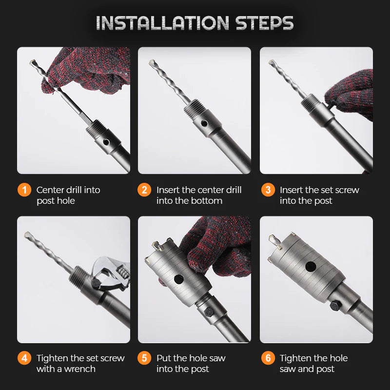 Wall Drilling Impact Hammer Drill Bit