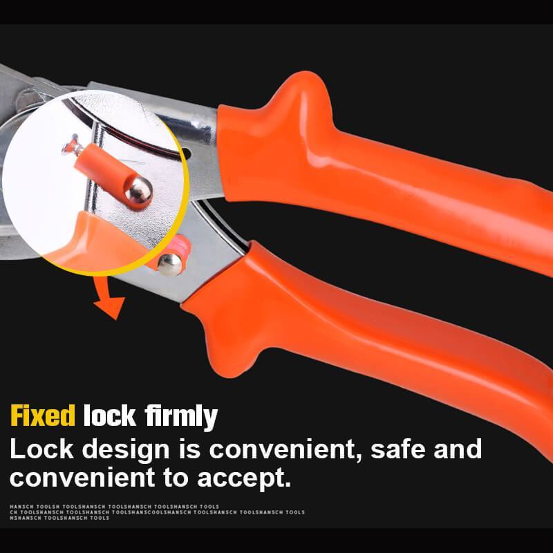 Multifunctional U-shaped Edge Banding Wire Trough Angle Scissors