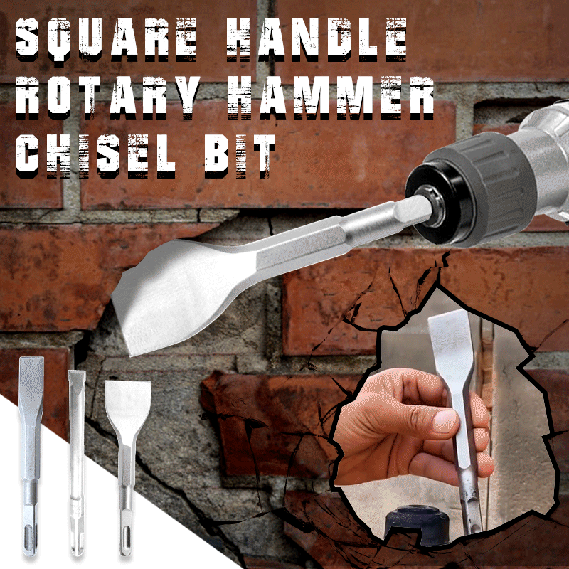 Electric Pick Hexagonal Shank Impact Drill Bit Extended Slotted Pick