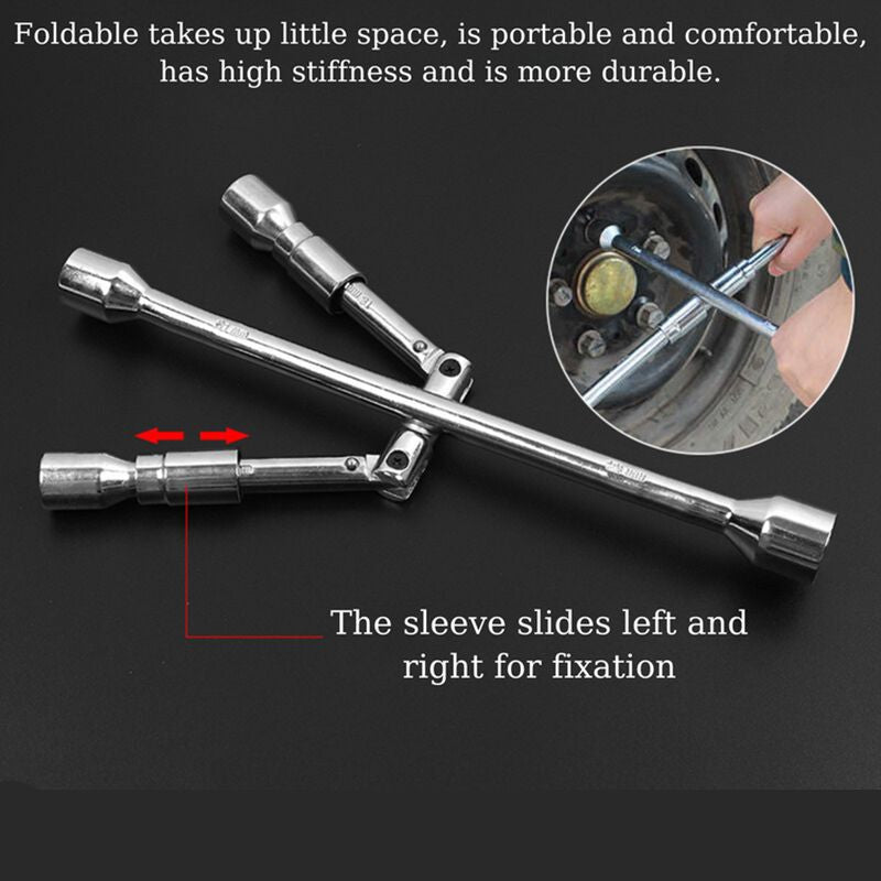 Cross Folding Emergency Wrench