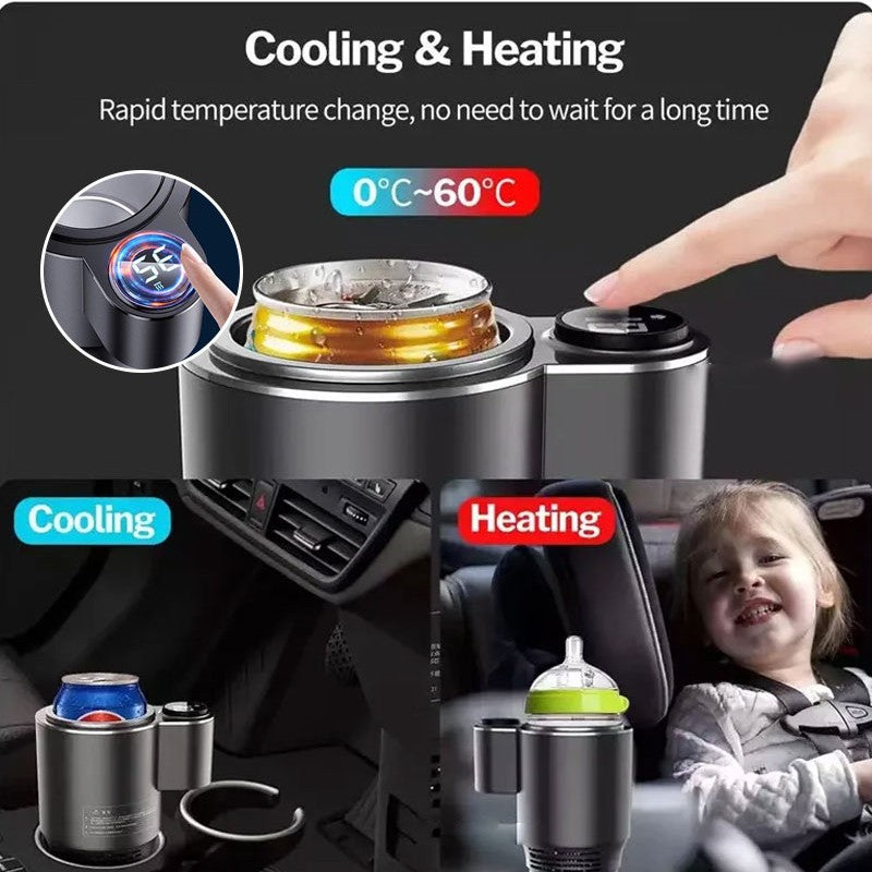 🔥Free Shipping🔥 2-in-1 Smart Car Cup Cooler and Warmer
