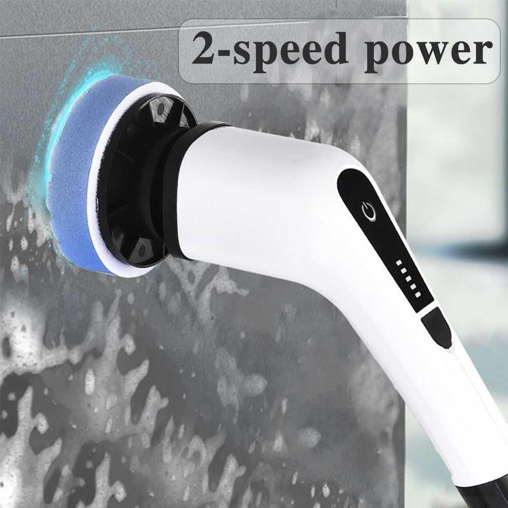 🔥Free Shipping🔥 7-in-1 Cordless Electric Long Handle Retractable Cleaning Brush