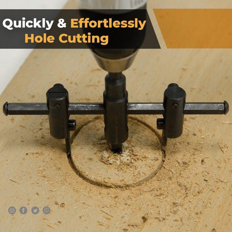Adjustable Alloy Blade Gypsum Board Hole Opener