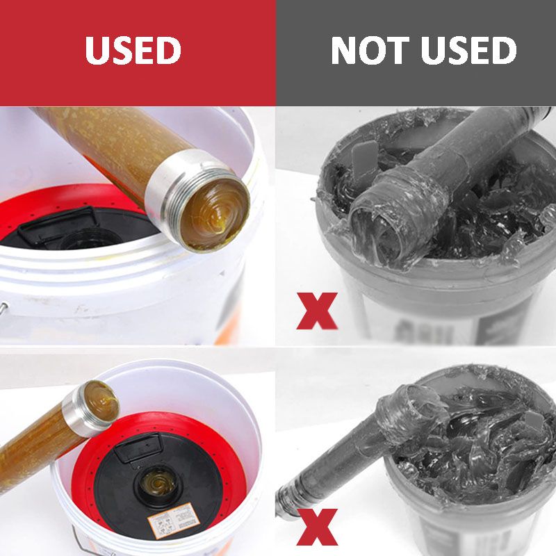 Grease Gun Suction Pan
