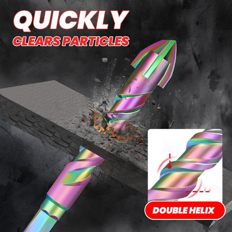 Titanium Coated Spiral Four-blade Eccentric Drill Bits