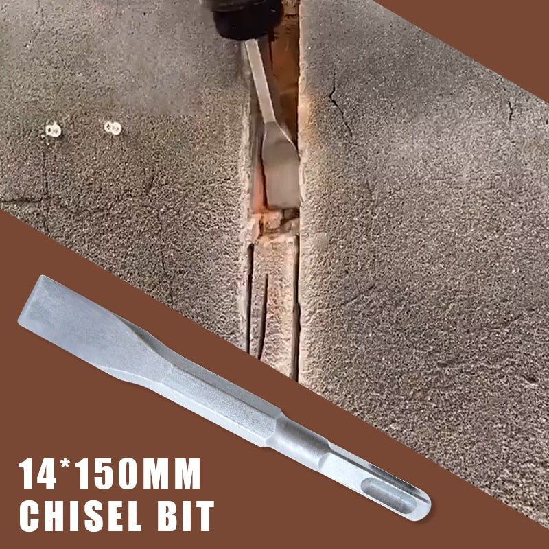 Electric Pick Hexagonal Shank Impact Drill Bit Extended Slotted Pick