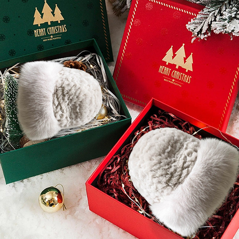 🎁Warm Gift👒- Women's Warm Fashion Synthetic Rabbit Fur Fisherman Hat