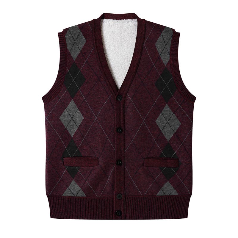 🎅Christmas Sales🎄Men’s Warm Plush Winter Vest🔥