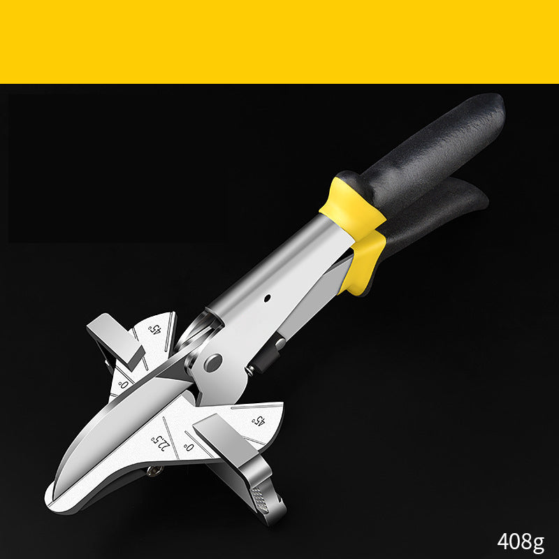 Adjustable Angle Sharp Cutting Scissors with Safety Lock