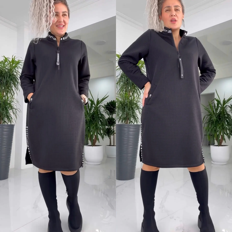 šHot SalešCasual Loose Oversized Midi-Length Dress