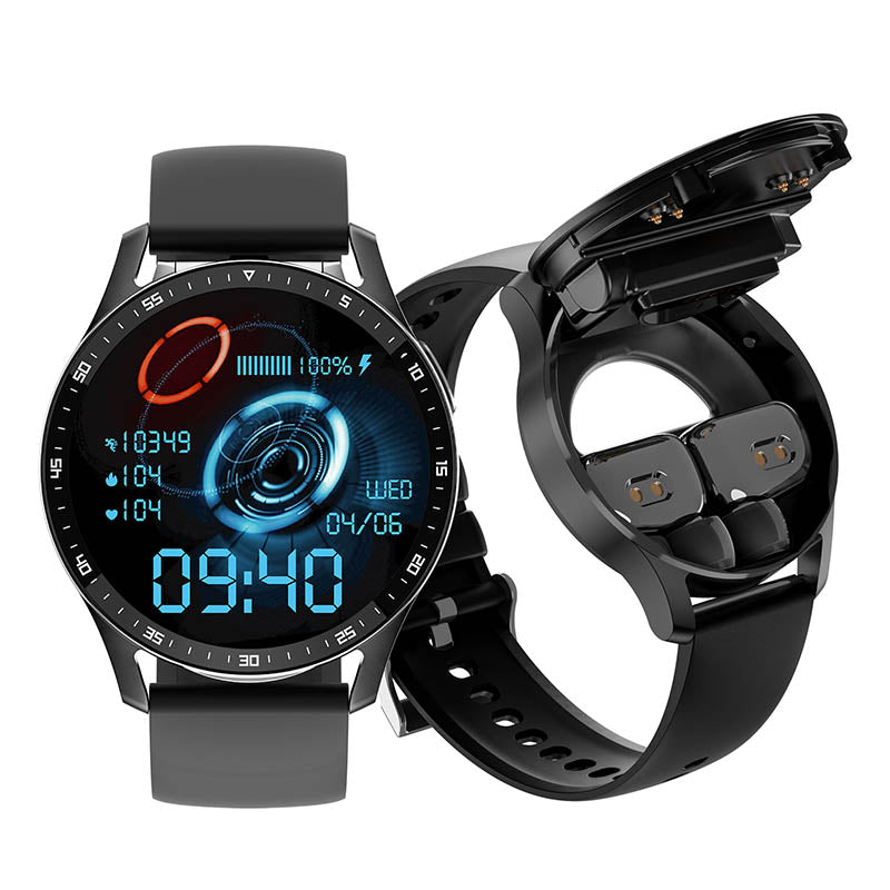 🔥50% OFF🔥2-In-1 Smart Watch With Earphones