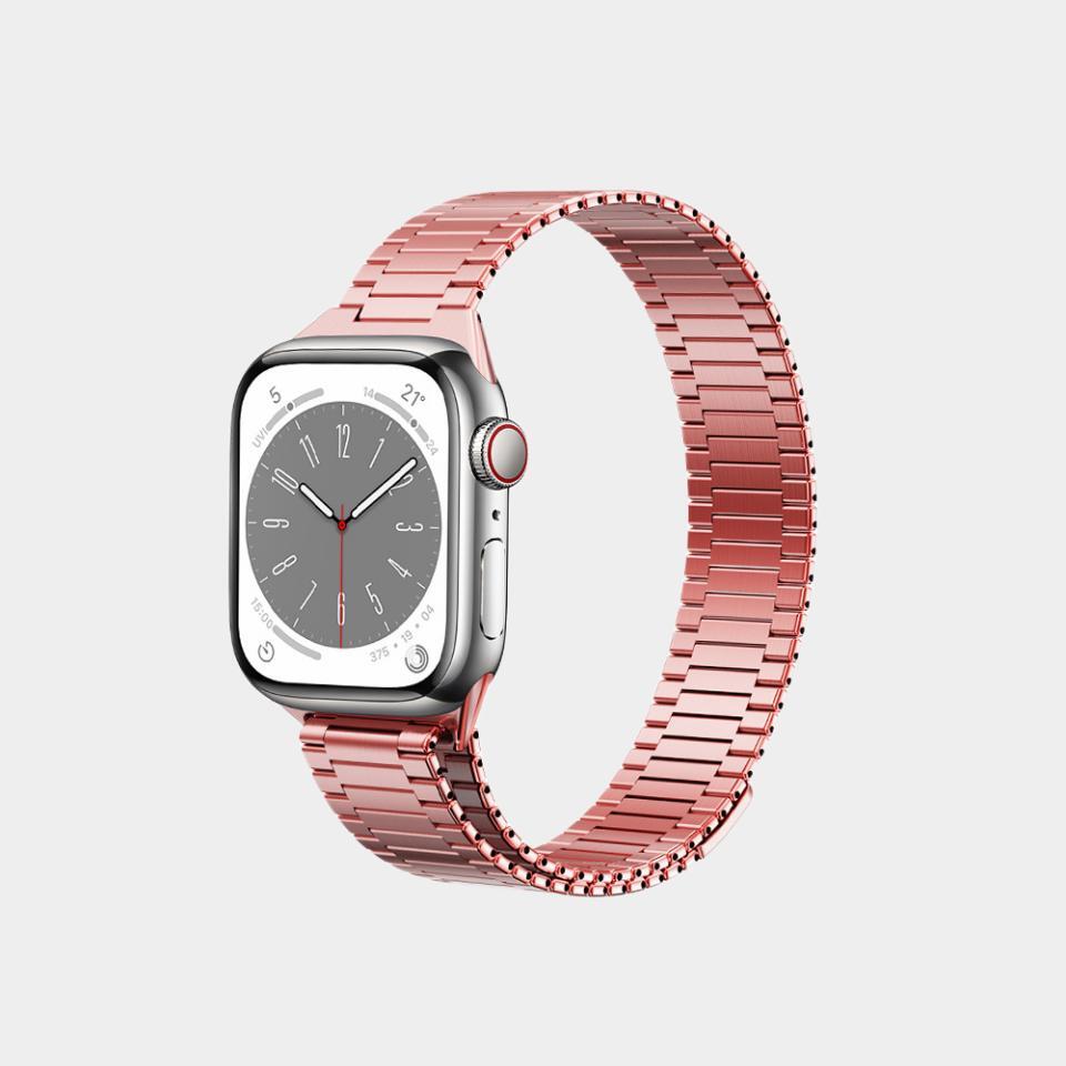Bamboo Loopback Stainless Steel Band For Apple Watch