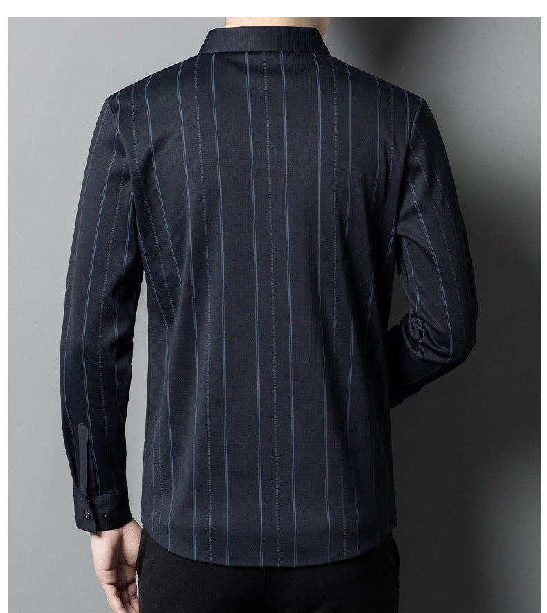 🔥Men's Winter Padded Stretch Wrinkle-Free Shirt