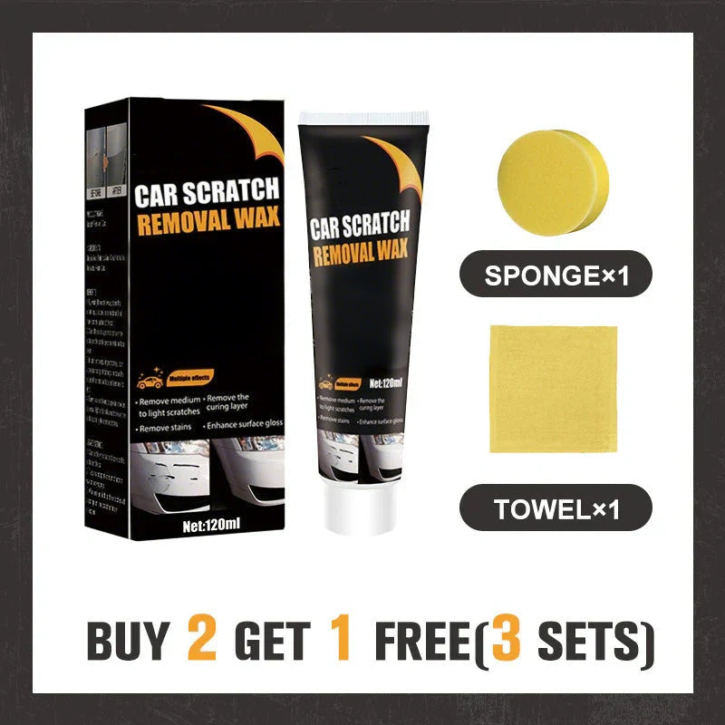 ๐ BUY 2 GET 1 FREE! โจ Car Scratch Repair Paste โ Easy Application, Quick Drying & Invisible Finish ๐ง