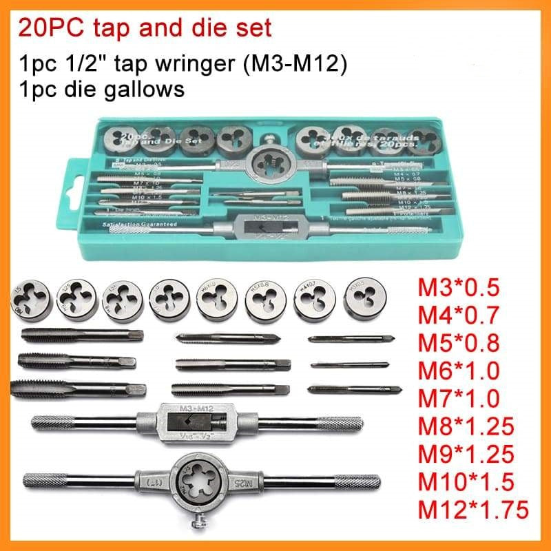 Multi-specification Tap and Die Set