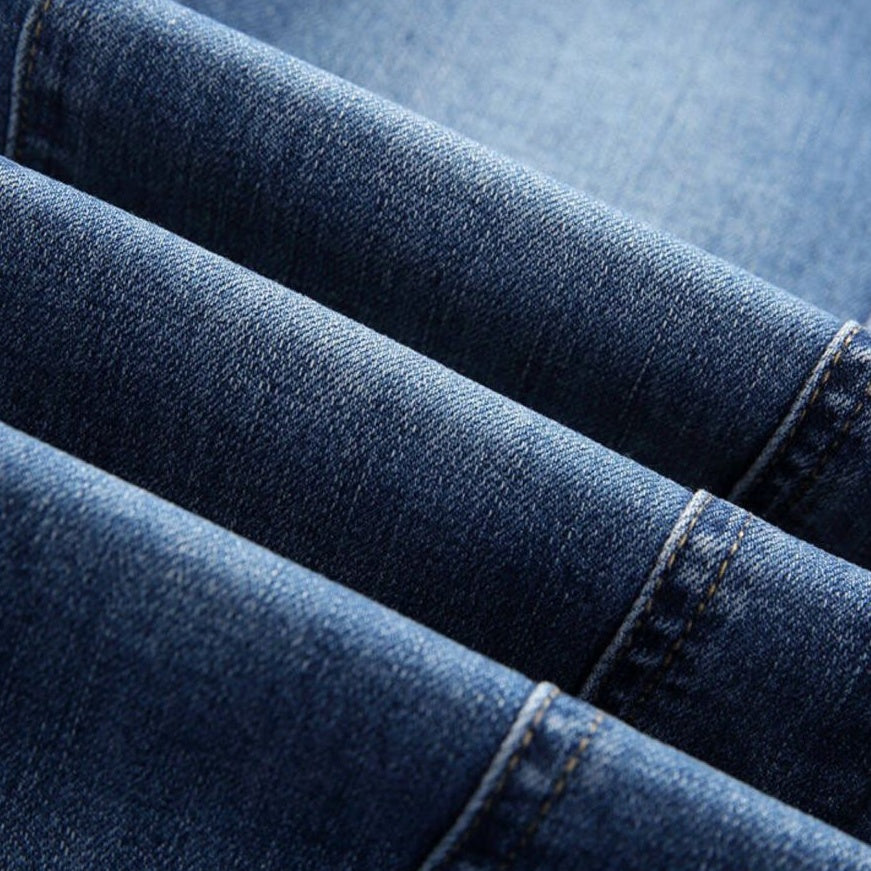 ✨New Arrival✨High-Waisted Flared Denim Jeans with Split Hem