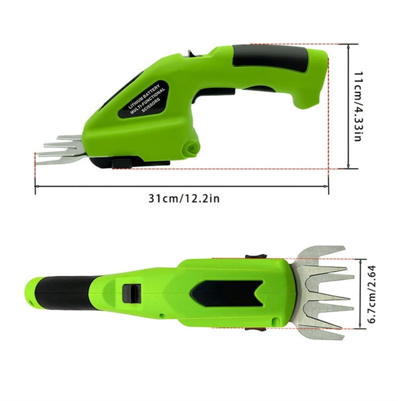 2-in-1 Cordless Shears and Hedge Trimmer