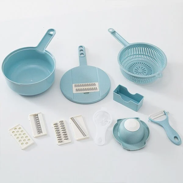 12 Pcs/ Sets Multi-Function Vegetable Slicer (50% OFF)