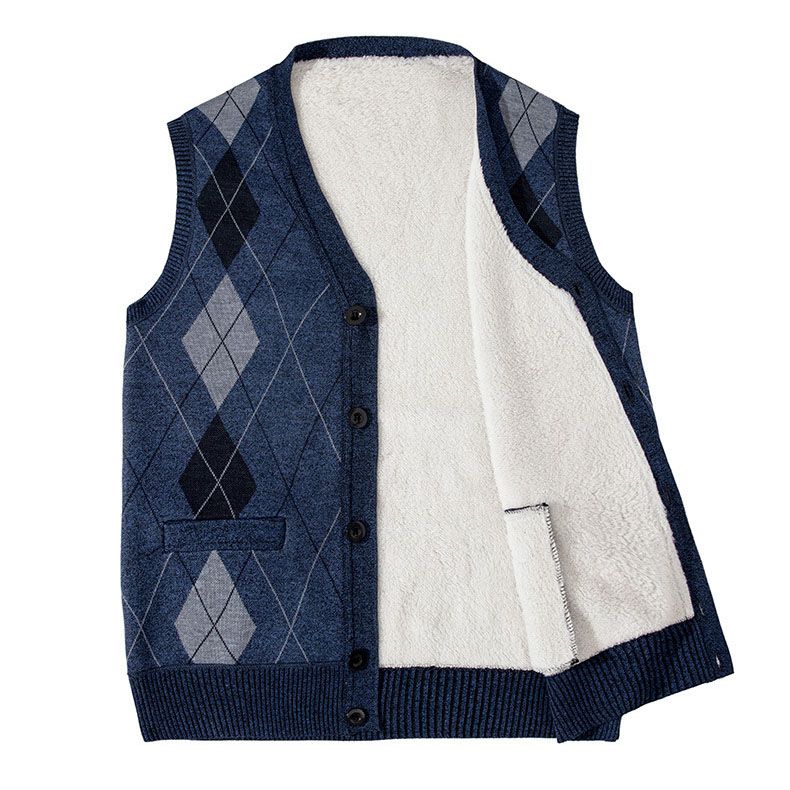 🎅Christmas Sales🎄Men’s Warm Plush Winter Vest🔥