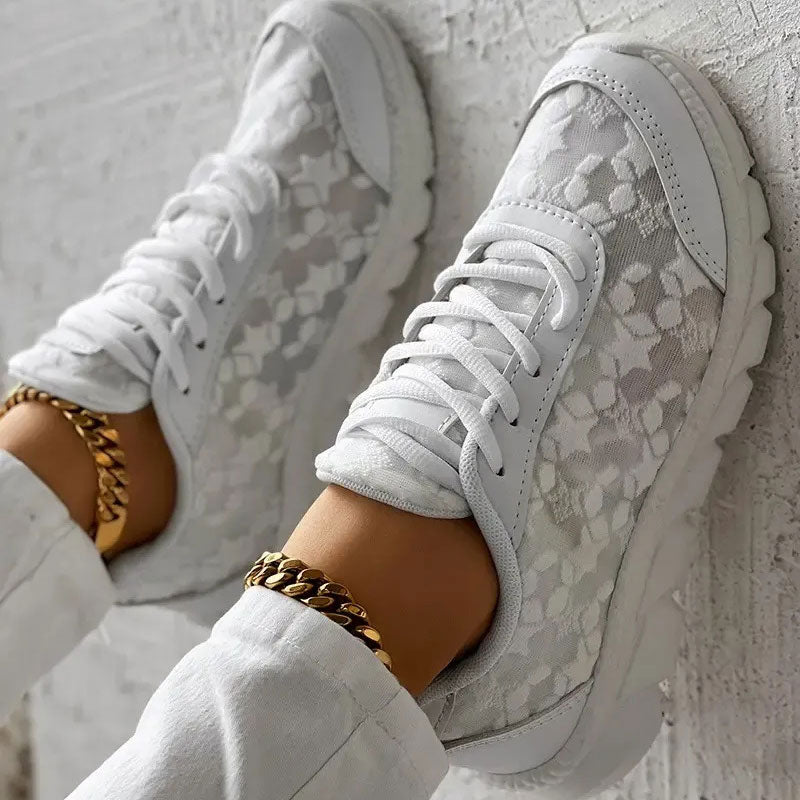 White Fashion Sneakers