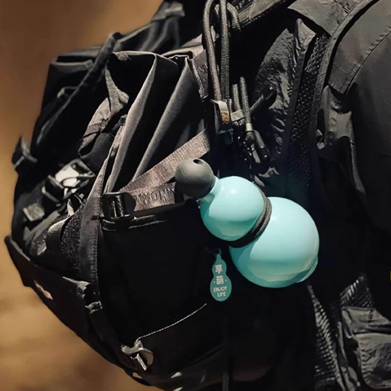 Retro Gourd-Shaped Water Bottle for Sports & Travel