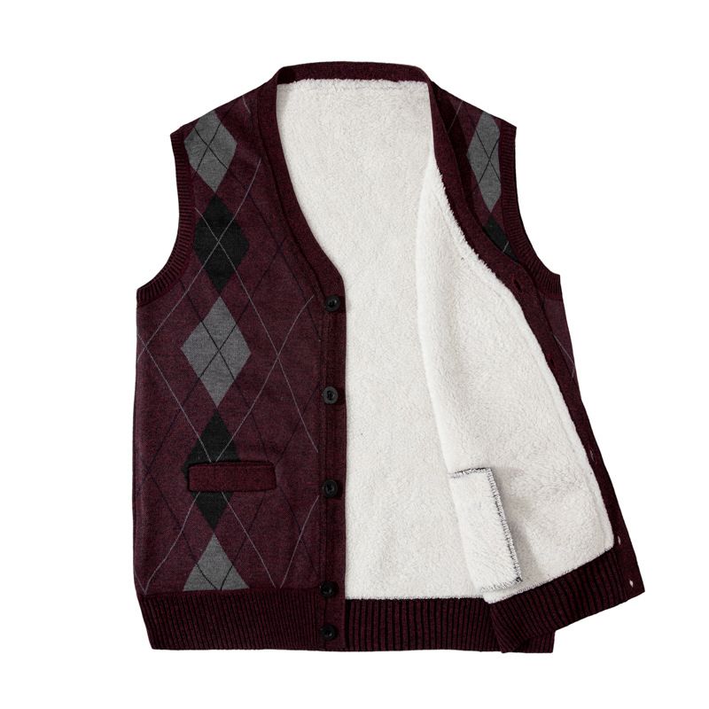 🎅Christmas Sales🎄Men’s Warm Plush Winter Vest🔥