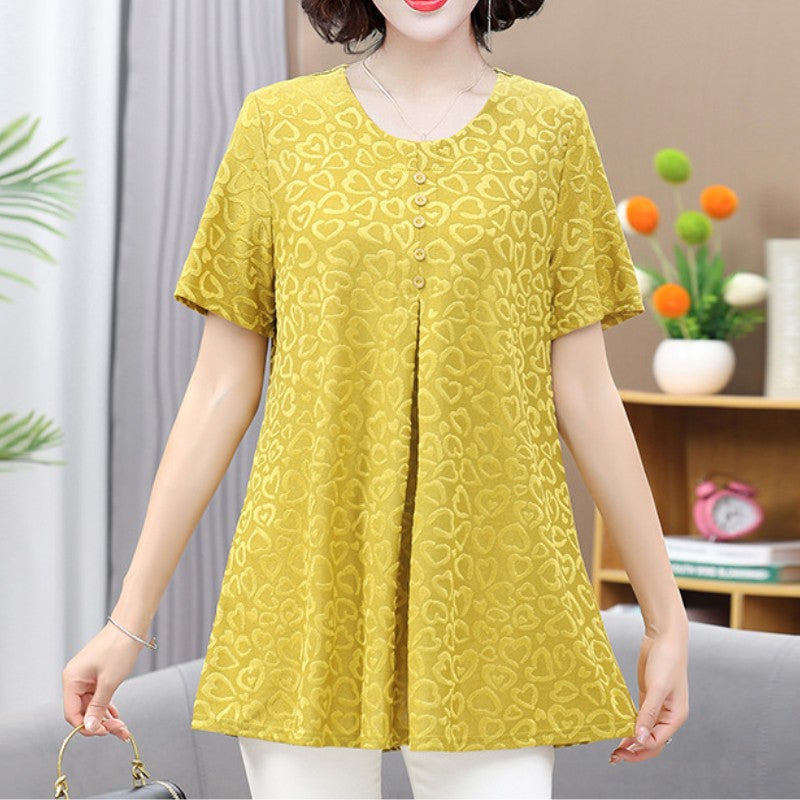 Women's Summer Loose Short Sleeve T-Shirt(50% OFF)