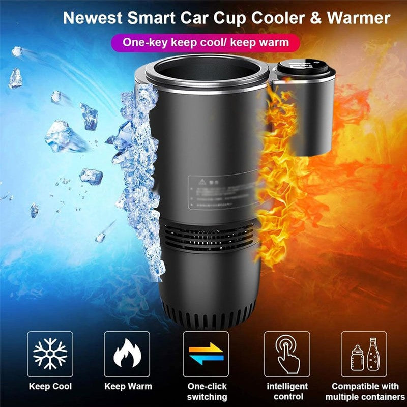 🔥Free Shipping🔥 2-in-1 Smart Car Cup Cooler and Warmer