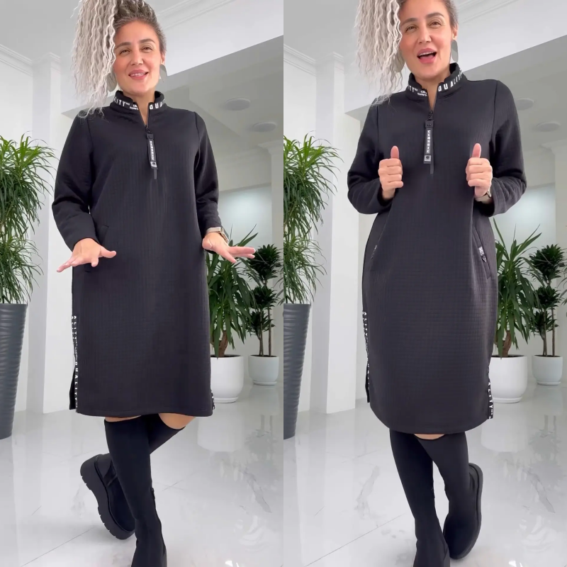 šHot SalešCasual Loose Oversized Midi-Length Dress