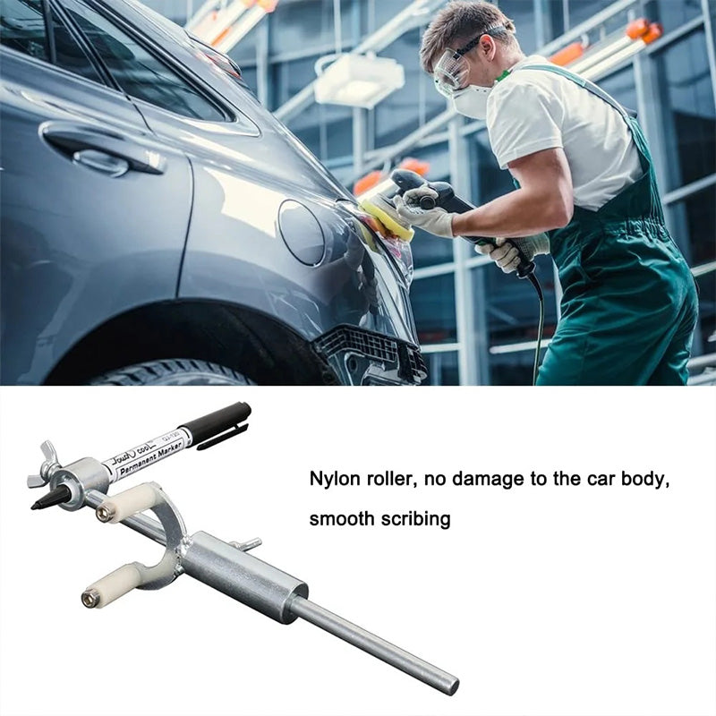 Car Wheel Eyebrow Scriber Sheet Metal Dent Repair Tool